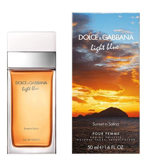 parfum dolce gabbana light blue sunset in salina|Light Blue Sunset in Salina Dolce&Gabbana for women.